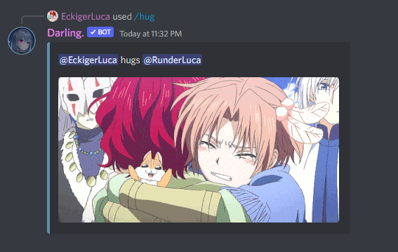 roleplay hug command